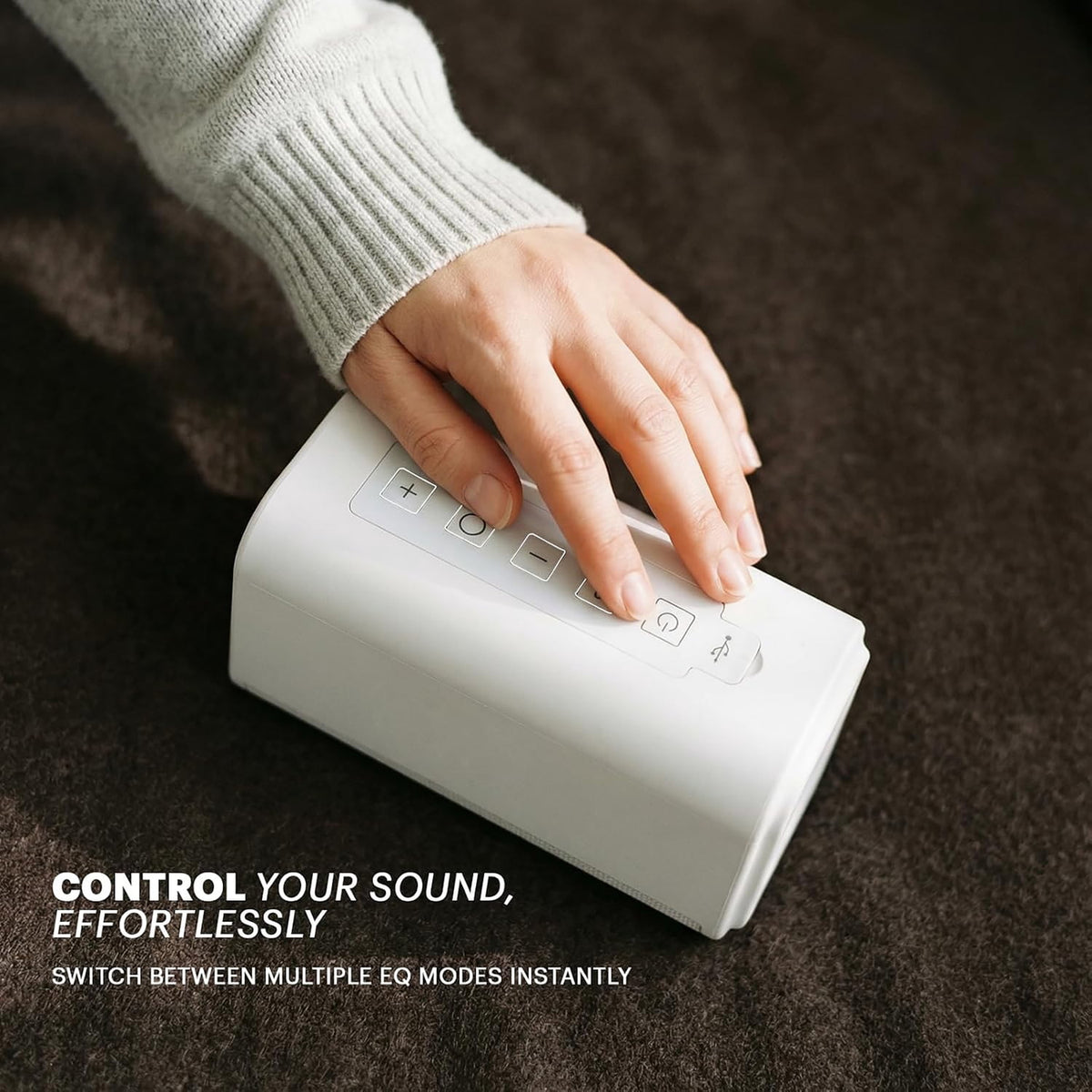 Kodak SoundBrix Plus 2-Piece Portable Rechargeable Bluetooth Speaker System, TWS, Magnetic Docking, IPX4, up to 5 Hours Play Time , Grooving Gray