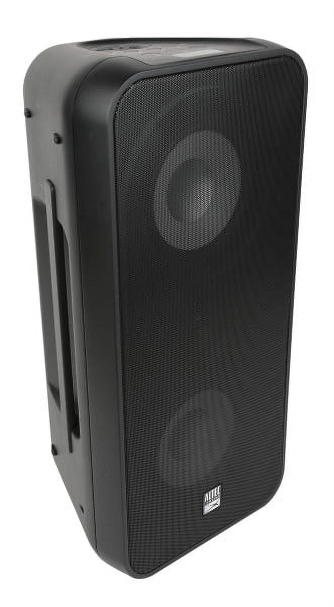 Shockwave 200 Wireless Portable Party Speaker, Multi LED Modes, 12 Hours Rechargeable Battery, Black