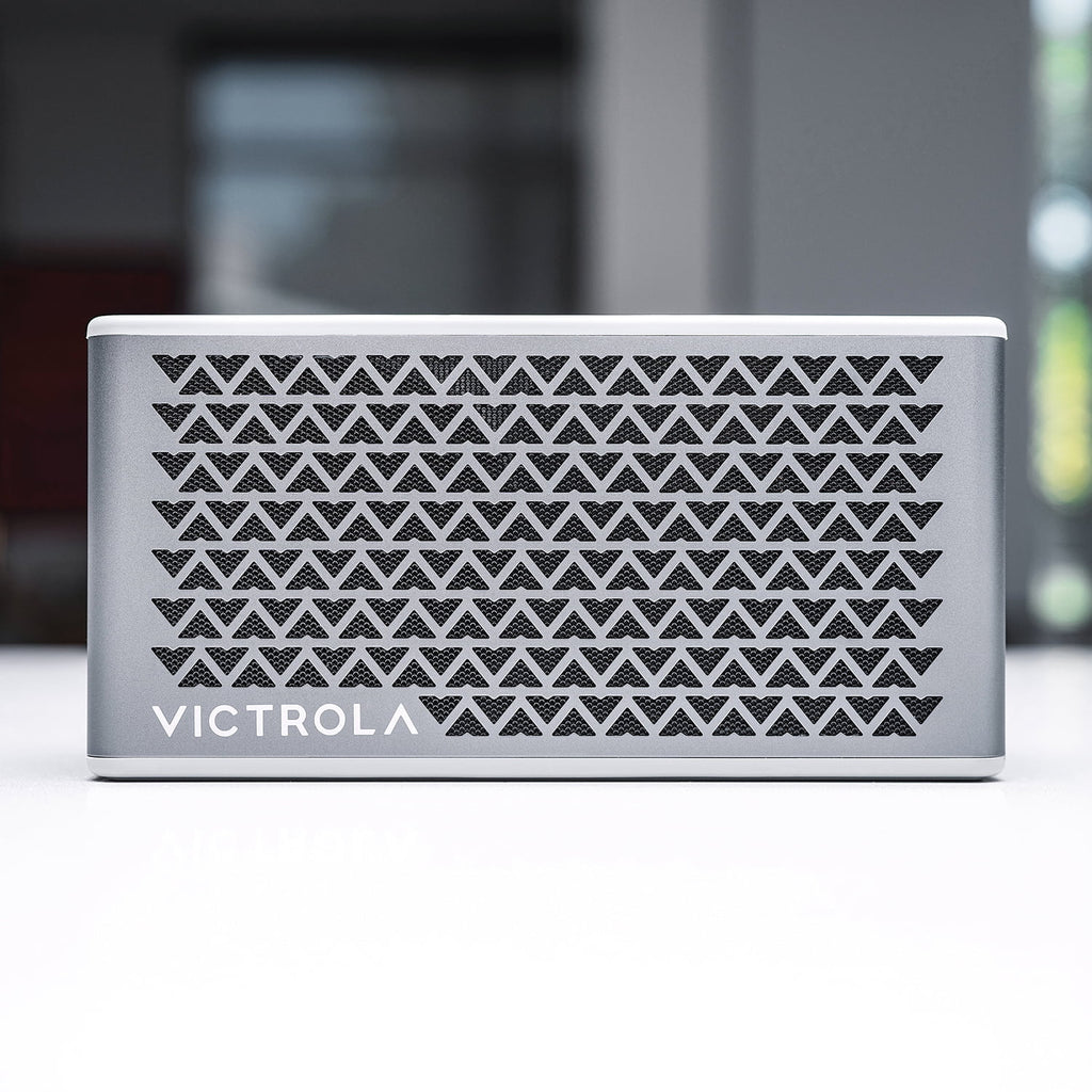 Victrola Music Edition 2 Tabletop Bluetooth Speaker (Silver)
