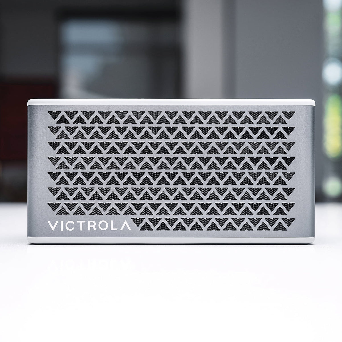 Victrola Music Edition 2 Tabletop Bluetooth Speaker (Silver)