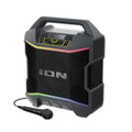 (Open Box) ION Audio IPA163 Party Boom Plus Portable Bluetooth Speaker with Lights, 2 Speakers, Black
