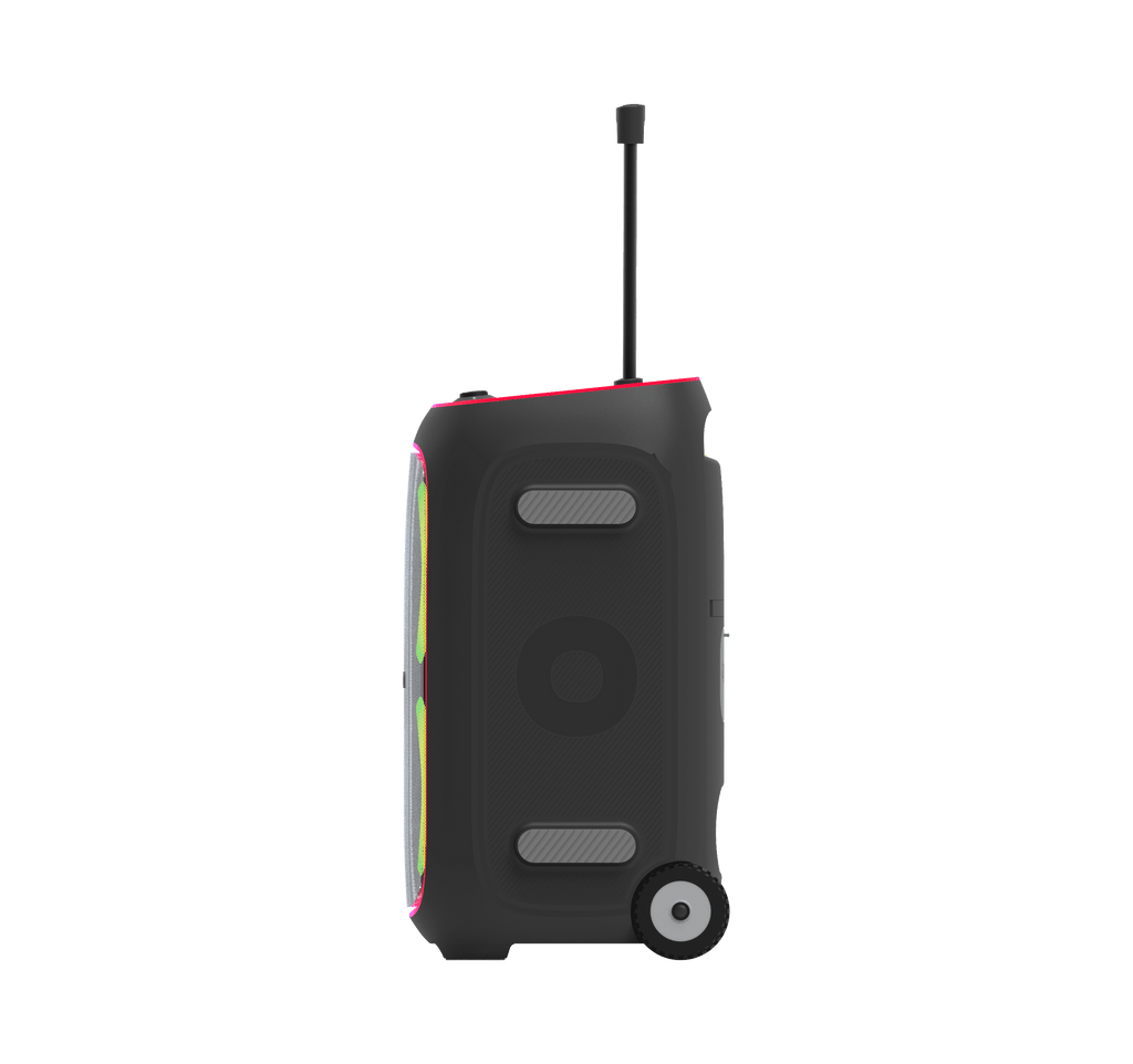 onn XL Wireless Party Speaker with Multicolor LED Lighting
