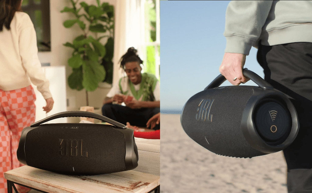 JBL Boombox 3 Wi-Fi, Powerful Wi-Fi and Bluetooth portable speaker