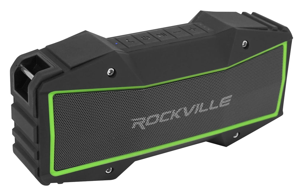 (2) Rockville ROCK EVERYWHERE Portable Bluetooth Speakers Wireless Stereo Sound