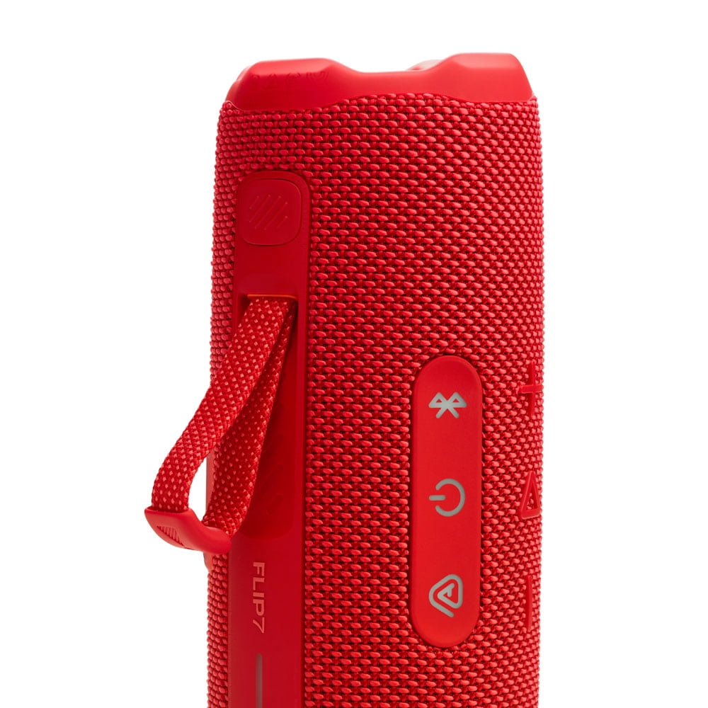 JBL FLIP 7 Waterproof Portable Speaker Bundle with gSport Carbon Fiber Case (Black)