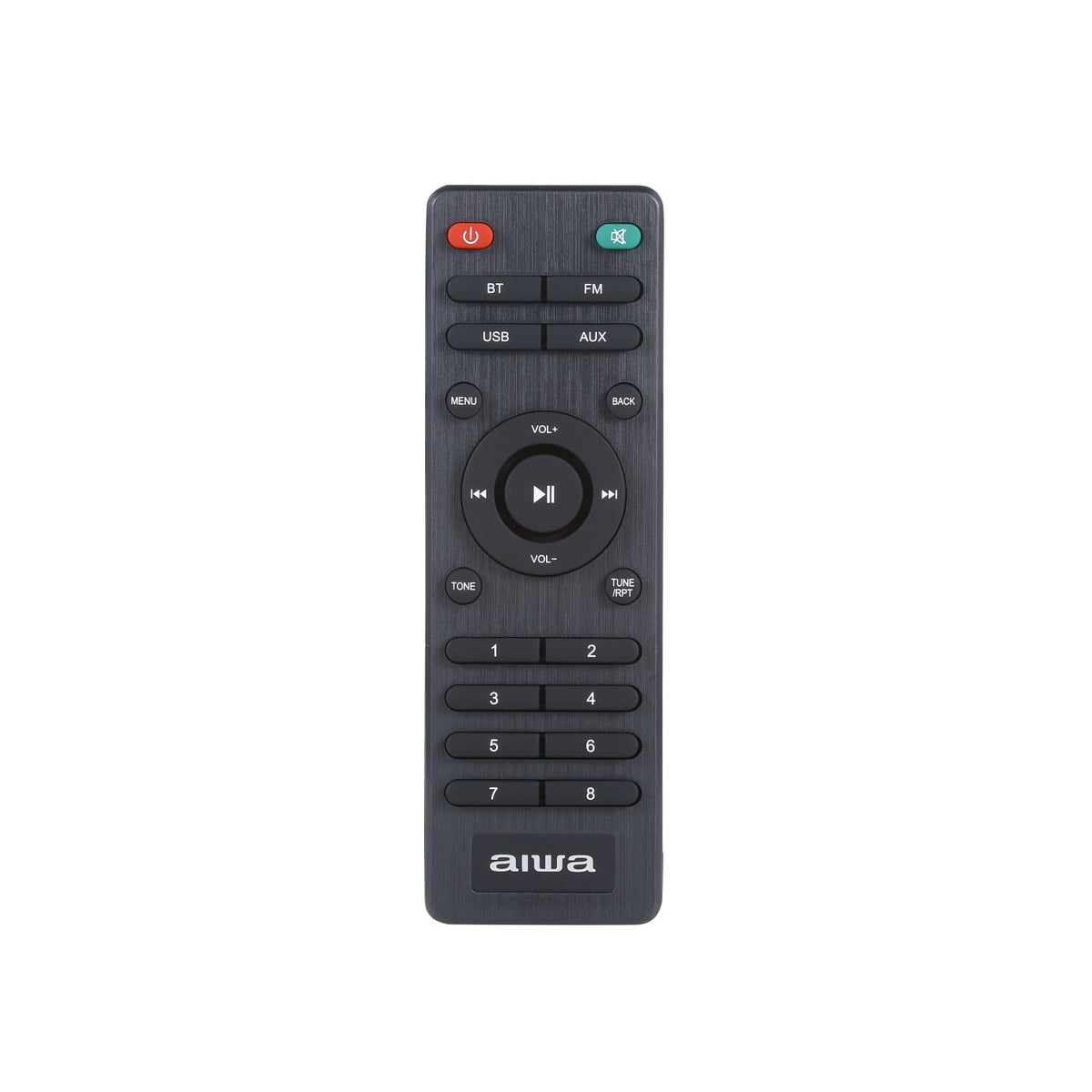 Aiwa Exos-5 Wireless Bluetooth Hi-Fi Home Speaker with FM Radio, Alarm Clock and Remote Control for Home Audio