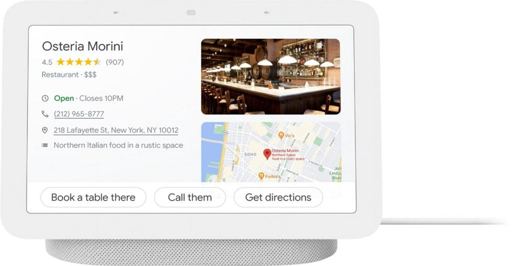 7” Smart Display with Google Assistant (2nd Gen) - Chalk