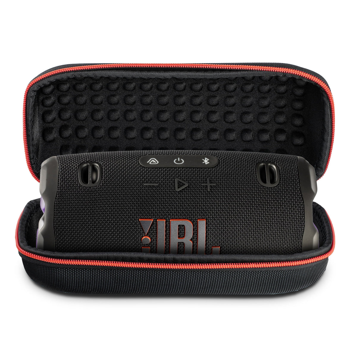 JBL Charge 6 Portable Bluetooth Speaker (Black), IP68 Waterproof/Dustproof, Built-In Power Bank, Long Battery Life Bundle with Travel Case (International Model)