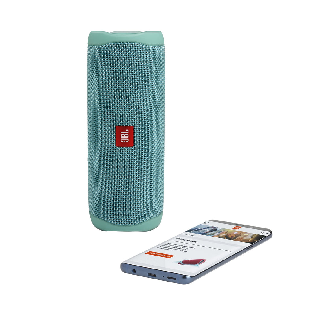 JBL Flip 5 - Portable Waterproof Speaker - White