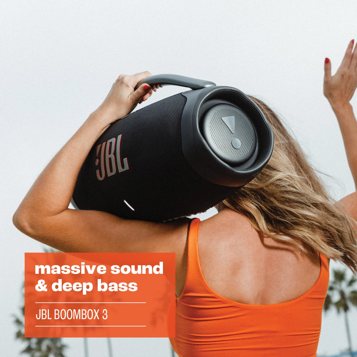 JBL Boombox 3 - Portable speaker - Black