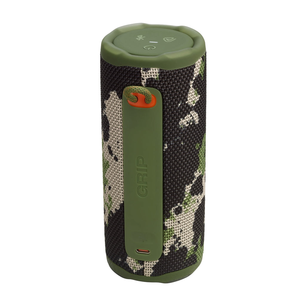 JBL Grip - Compact Bluetooth speaker with bold JBL Pro Sound and ambient light - Black