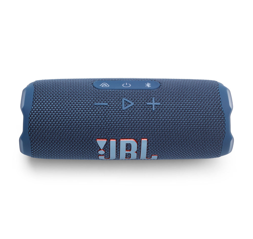 JBL FLIP 7 Bluetooth Speaker & divvi! Premium Hard Case Kit - Blue