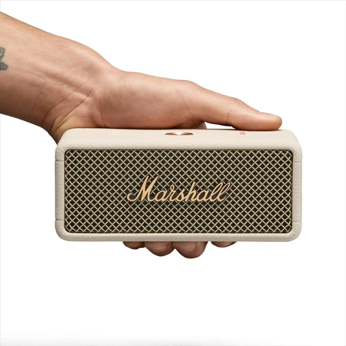 Marshall Emberton III Portable Water Resistant Bluetooth Speaker (Cream)