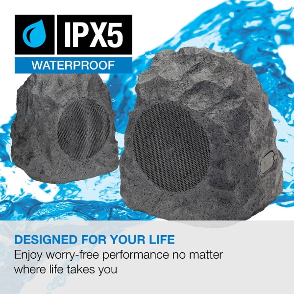 iLive Geo+ IPX5 Waterproof Wireless Speaker Pair, ISBW422G
