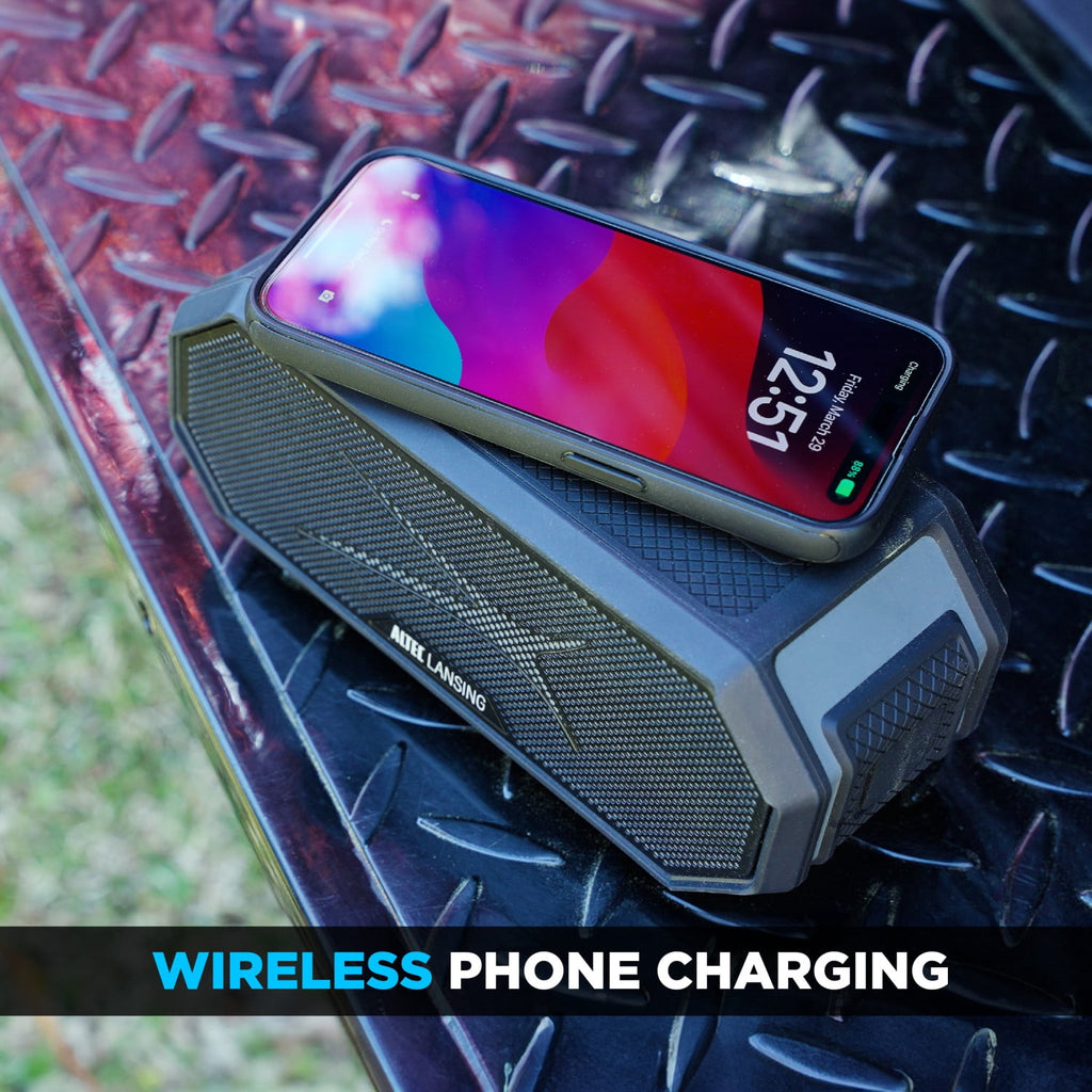 Altec Lansing Hydra Blast 2.0 LED Lighting Floatable Waterproof Wireless Magnetic Bluetooth Portable Speaker