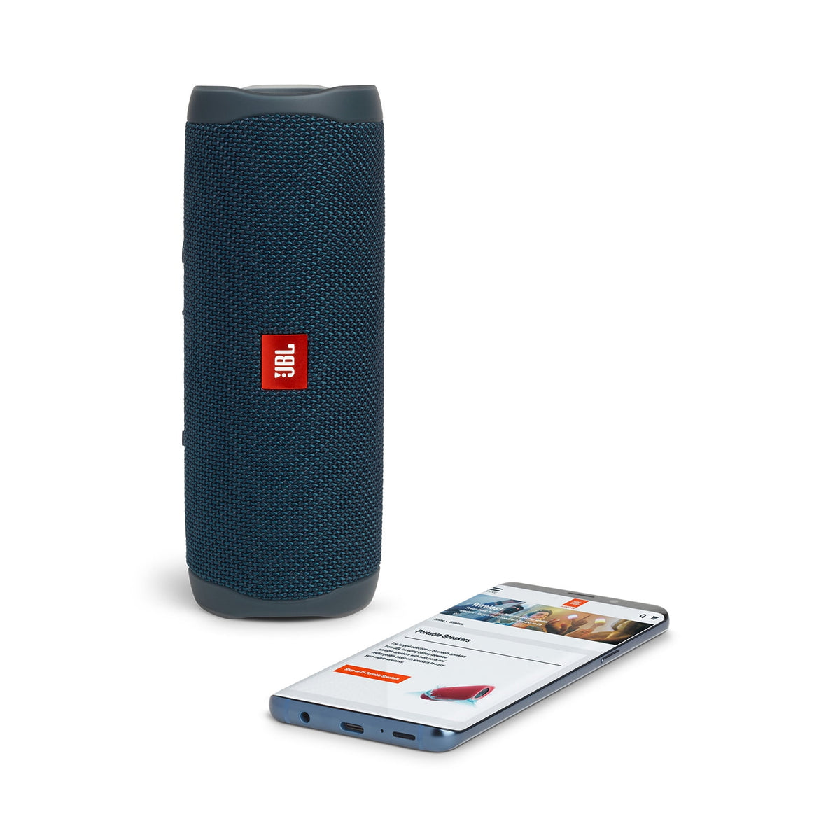 JBL Flip 5 Portable Bluetooth Speaker with Waterproof, 2 Speakers, Black