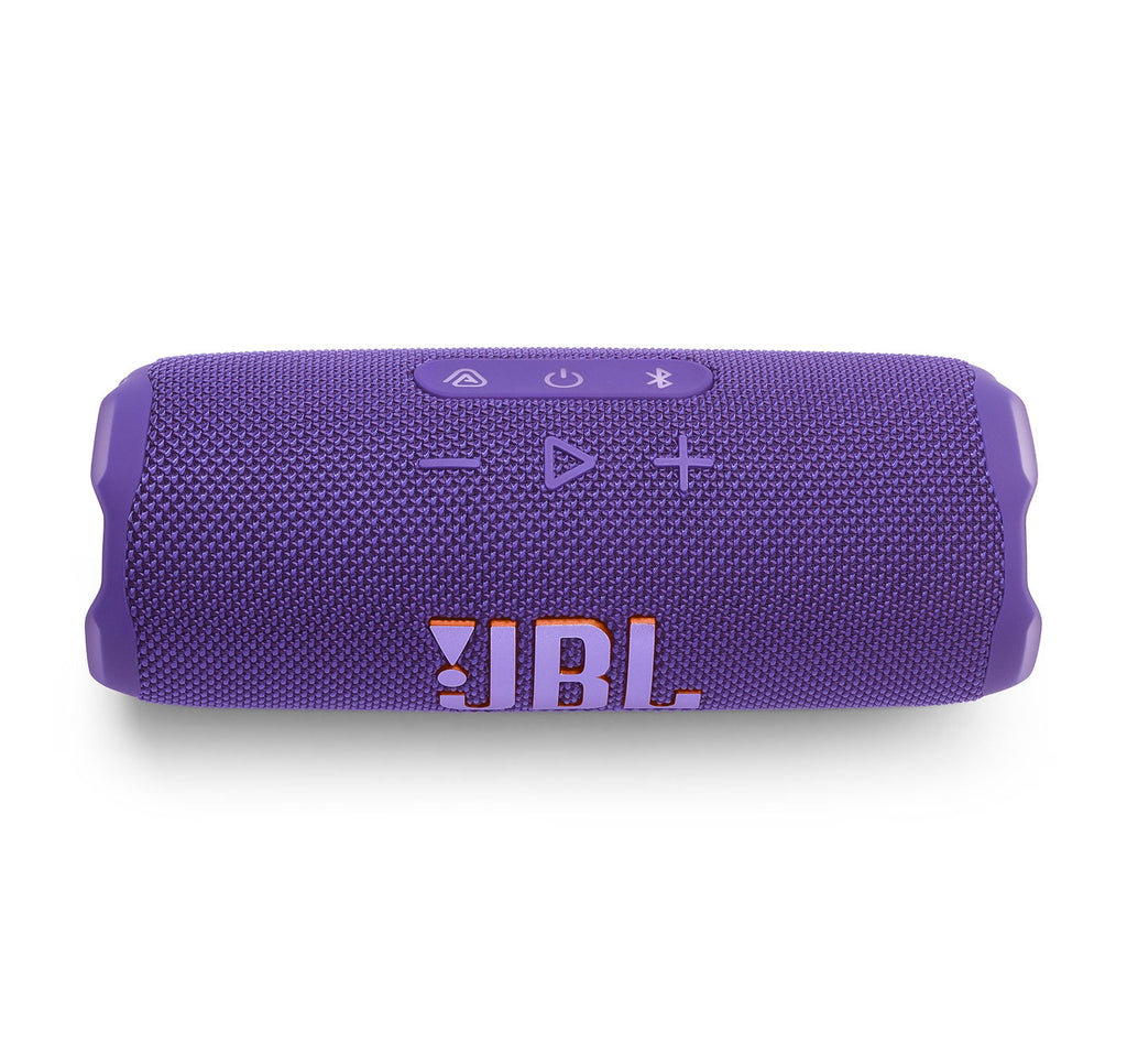 JBL FLIP 7 Bluetooth Speaker & divvi! Premium Hard Case Bundle - Purple