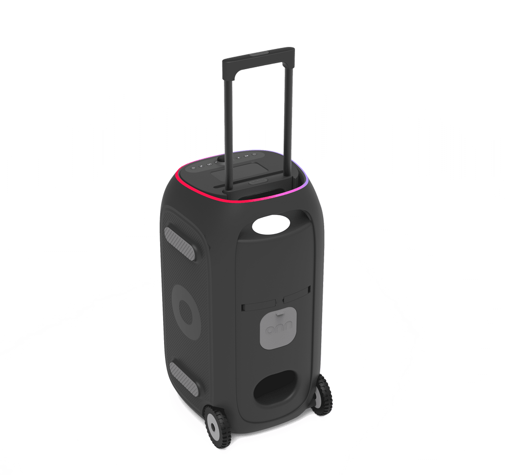onn XL Wireless Party Speaker with Multicolor LED Lighting