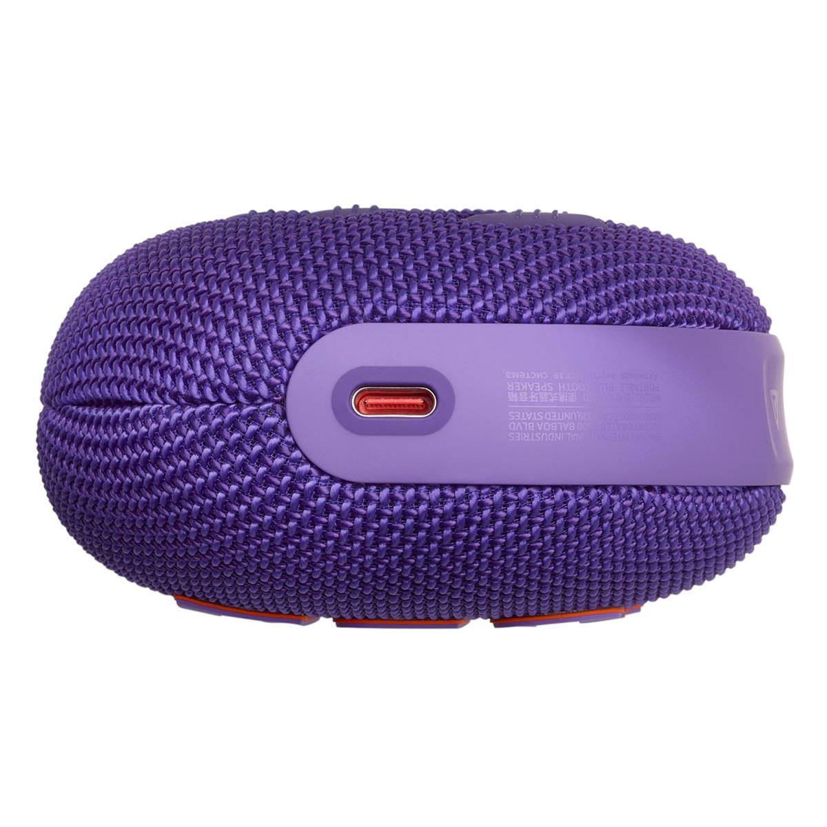JBL Clip 5 Ultra Portable Bluetooth Speaker with gSport Carbon Fiber Case (Purple)