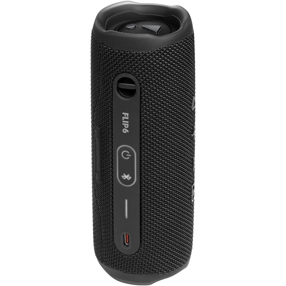 Restored JBL Flip 6 Portable Waterproof Speaker Black (Refurbished)