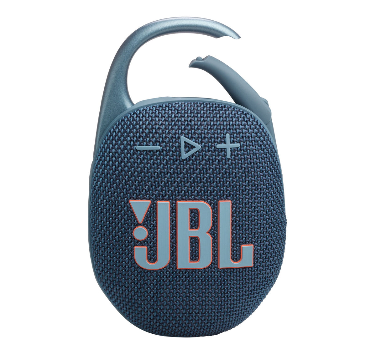 JBL Clip 5 Bluetooth Portable Speaker with Divvi! Protective Case Bundle, Blue, JBLCLIP5BLUAM_CLIP5-CASE