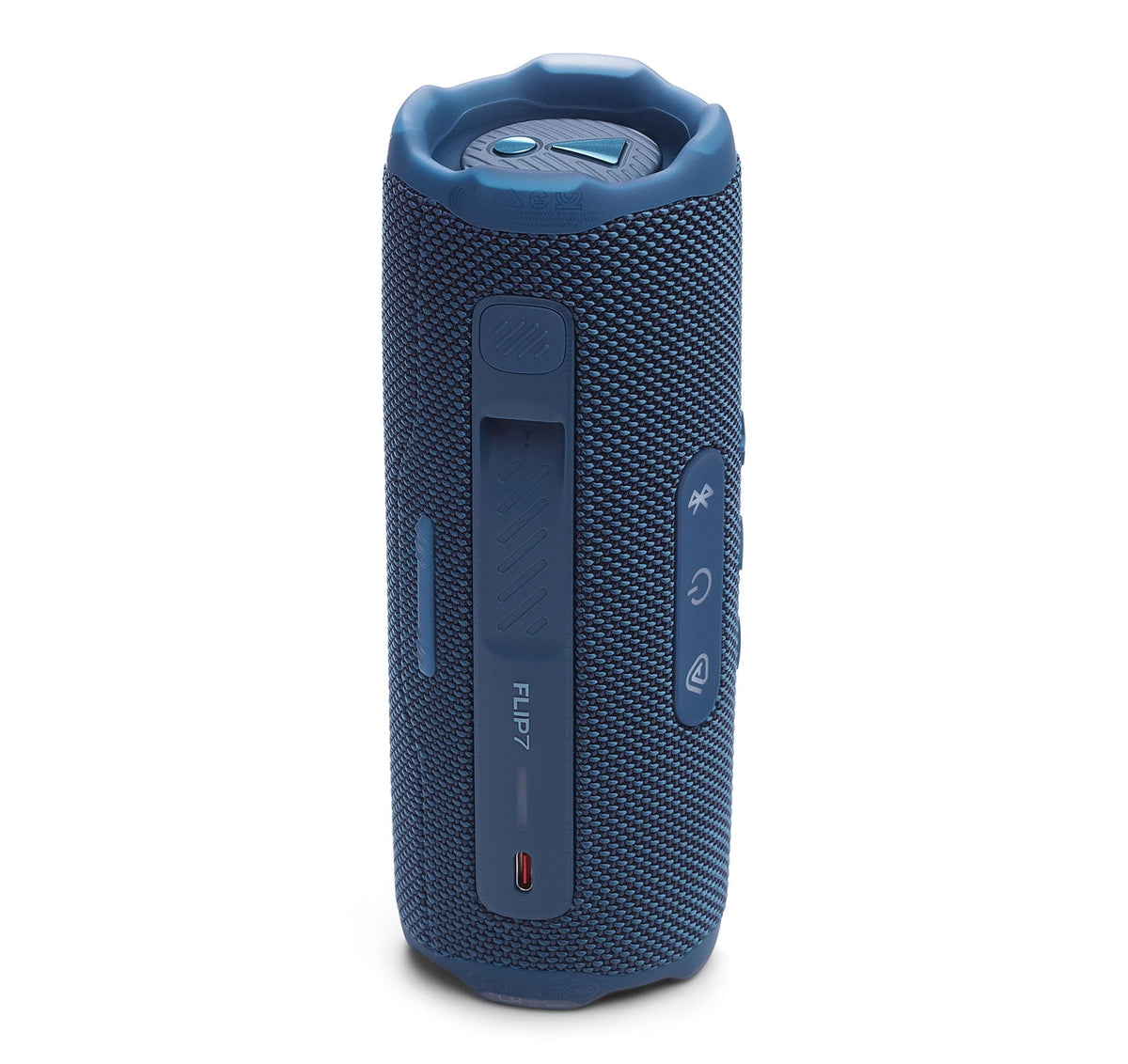 JBL Flip 7 Portable Bluetooth Speaker & 6ft USB-C Braided Cable Bundle - Blue