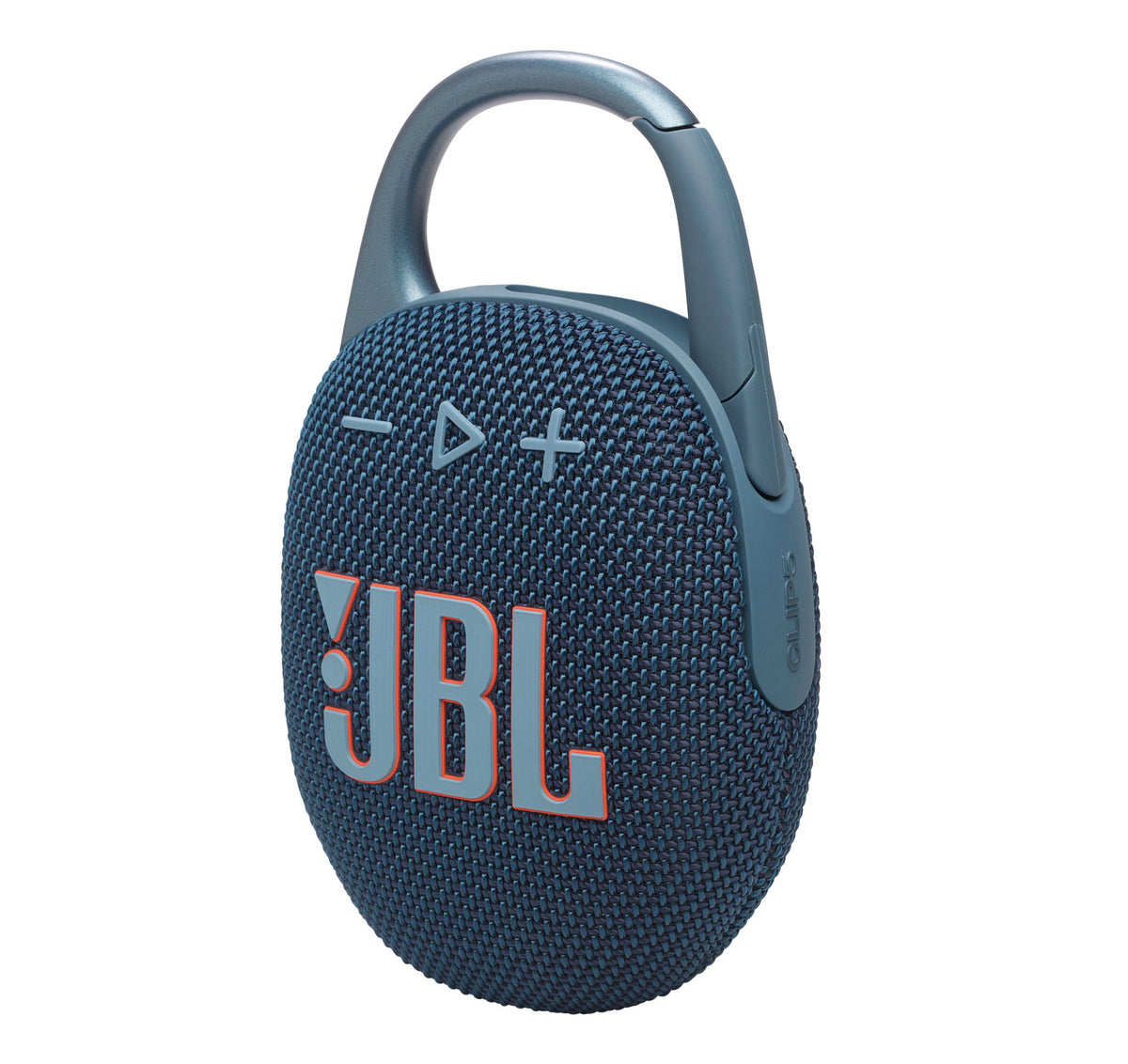 JBL Clip 5 Bluetooth Portable Speaker with Divvi! Protective Case Bundle, Blue, JBLCLIP5BLUAM_CLIP5-CASE