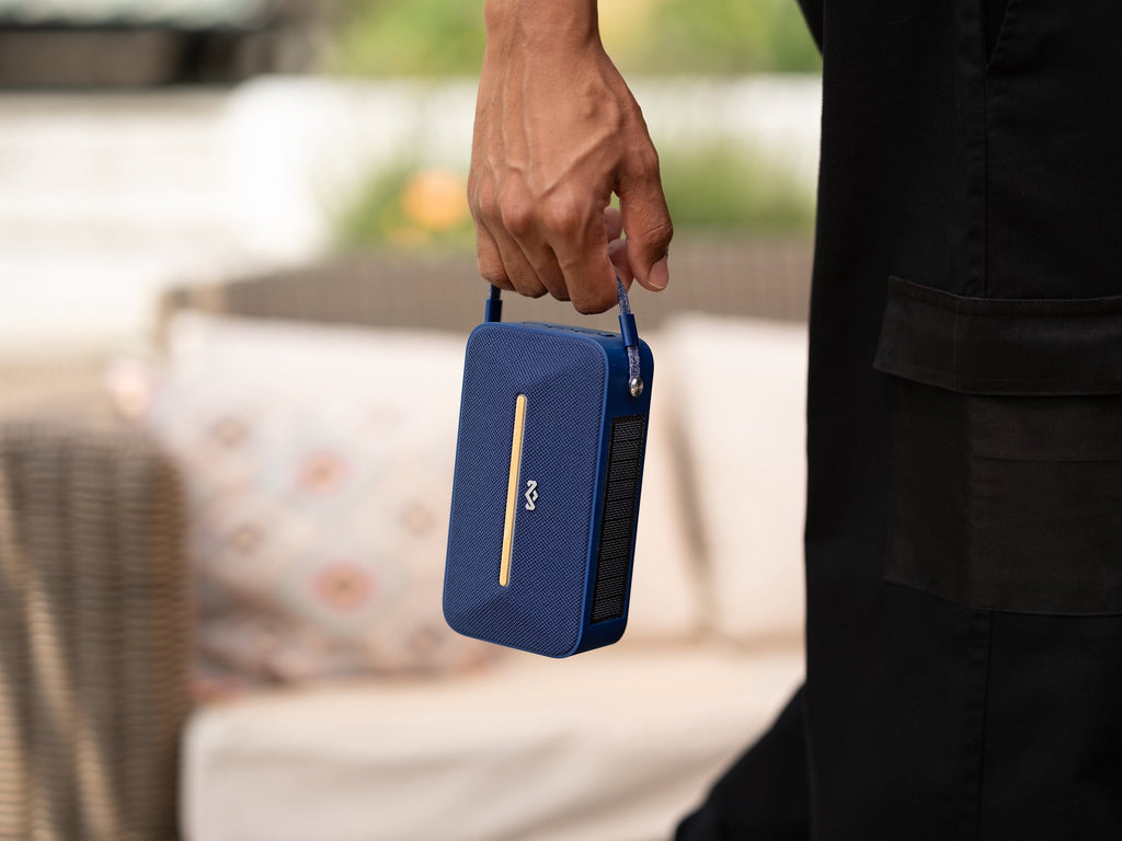 House of Marley Rise Up Solar Bluetooth® Speaker - Blue