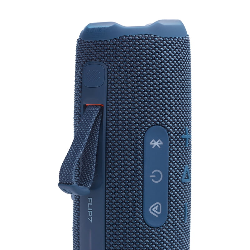 JBL FLIP 7 Waterproof Portable Speaker Bundle with gSport Carbon Fiber Case (Black)