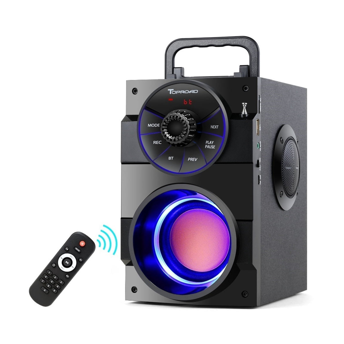 Bluetooth Speaker Portable Big Power Wireless Stereo Subwoofer Heavy Bass Speakers Sound Box Support ,Bike Audio