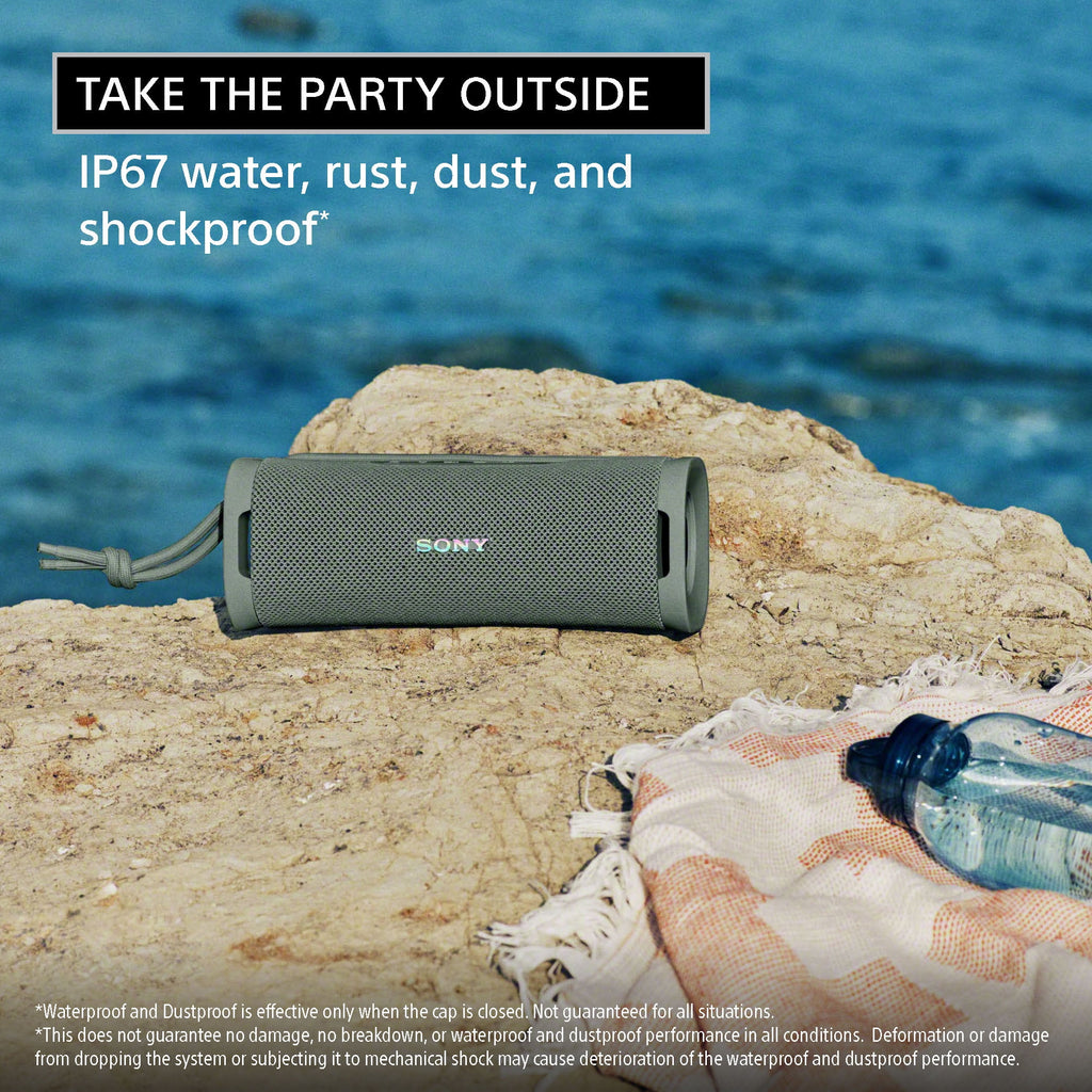 Sony ULT FIELD 1 Waterproof Portable Bluetooth Speaker, Black