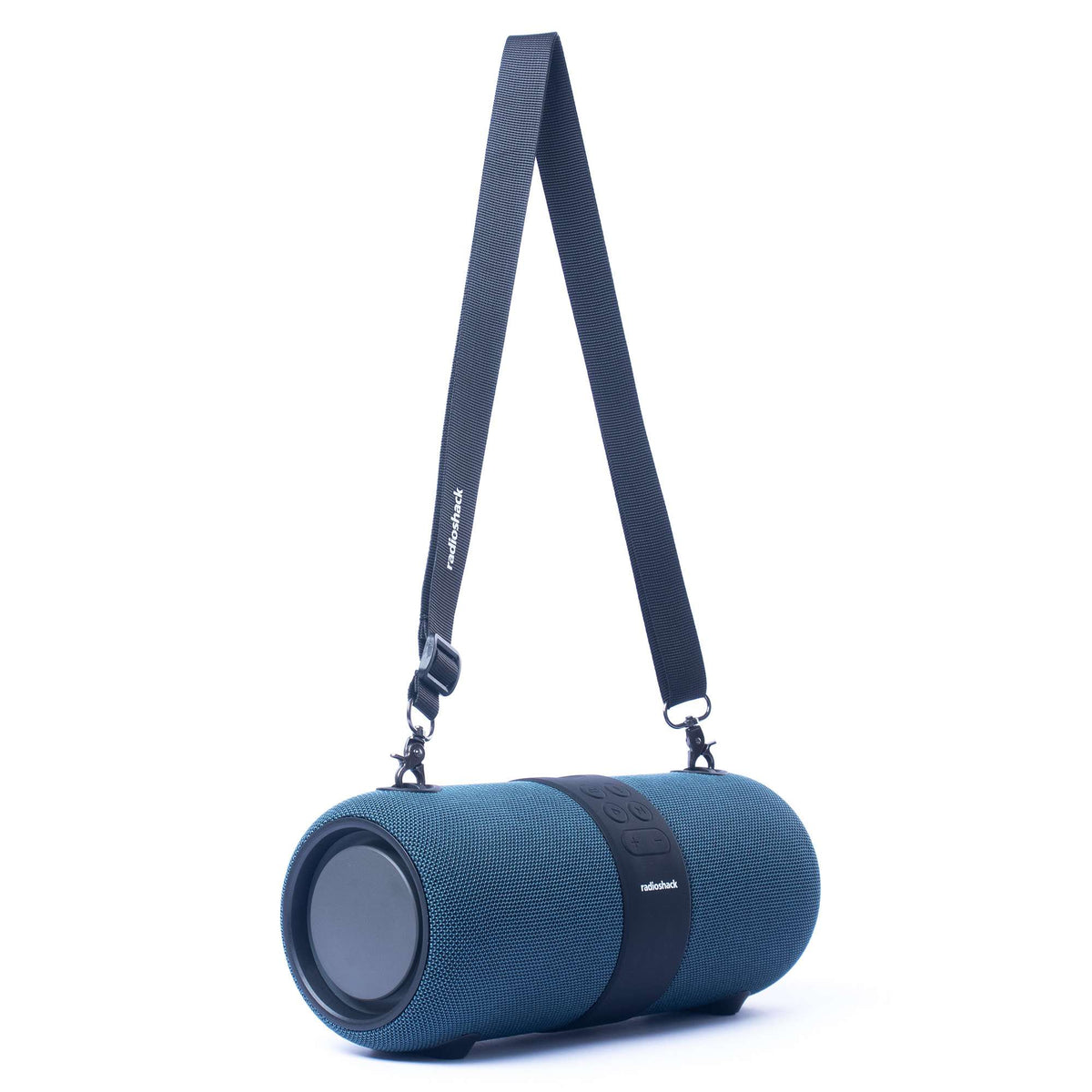 Radioshack Bluetooth Speaker RGB Light 14W IPX6 TWS Mic 3600MAH Blue with FM Radio