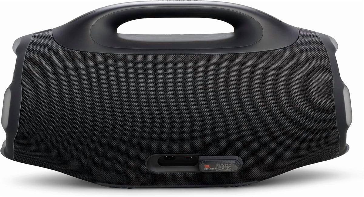 JBL Boombox 4 Portable Waterproof Bluetooth Speaker with Electronics Expo Gear Weather-Resistant Hard-Shell Travel Case – Powerful Bass, 34-Hour Playtime, IP68 Waterproof, Auracast, BLACK