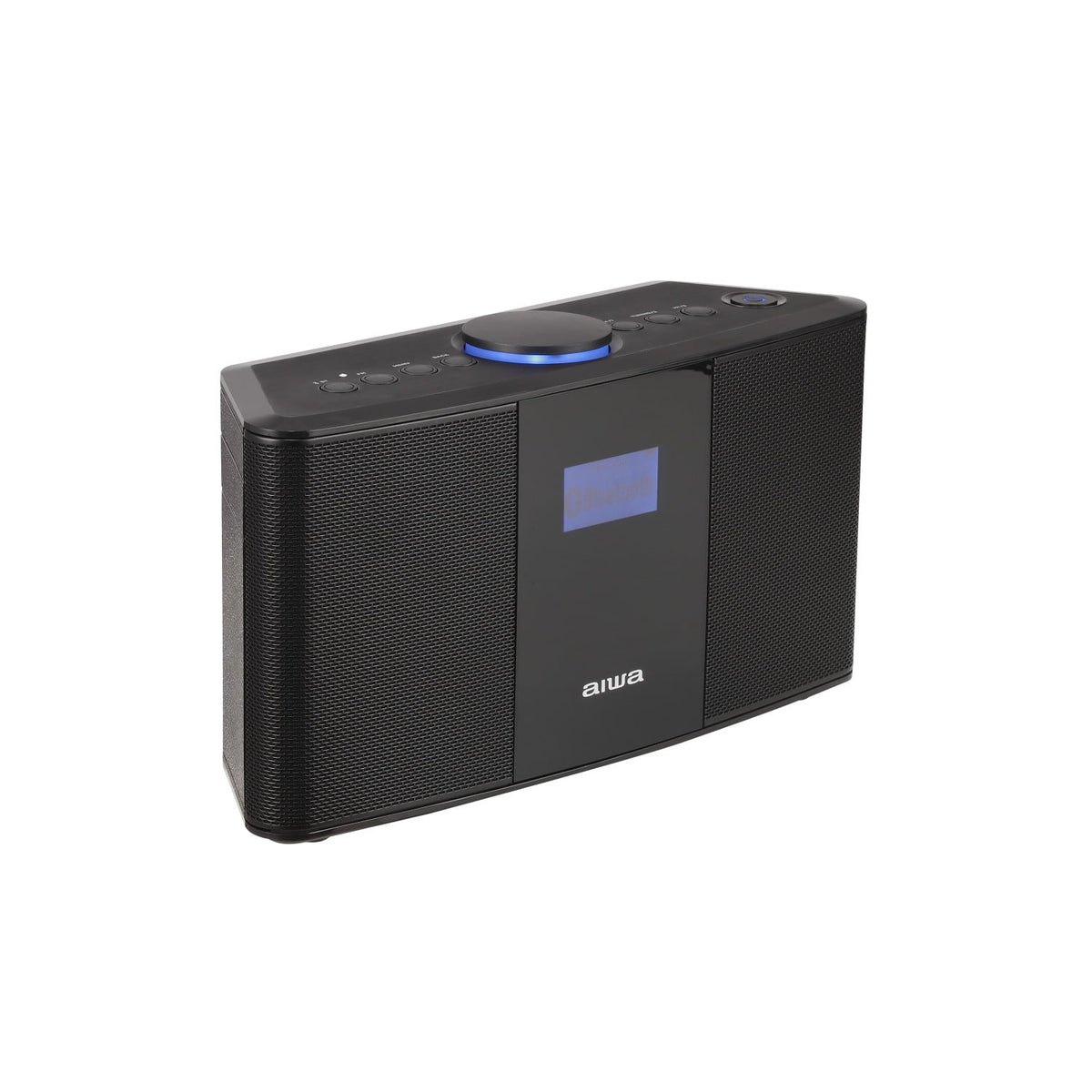 Aiwa Exos-5 Wireless Bluetooth Hi-Fi Home Speaker with FM Radio, Alarm Clock and Remote Control for Home Audio