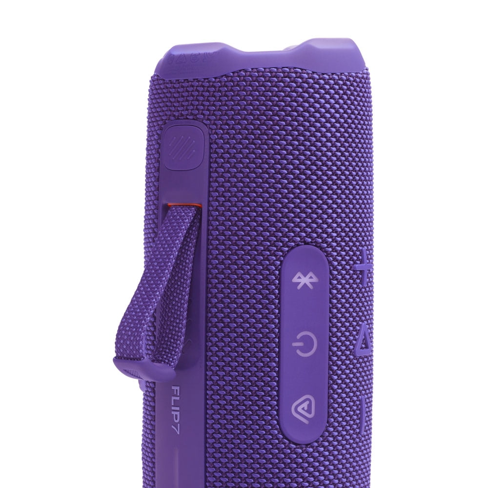 JBL FLIP 7 Waterproof Portable Speaker Bundle with gSport Carbon Fiber Case (Black)