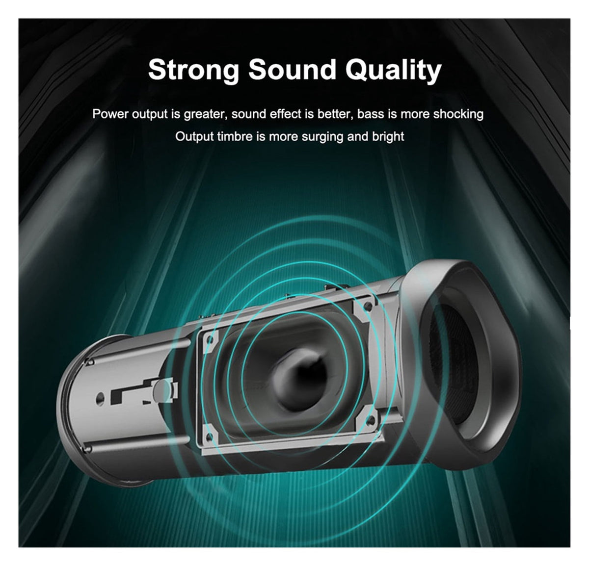 Bluetooth Speaker Mini Portable IPX7 Waterproof Wireless Outdoor Stereo Bass Music ,Quality Sound